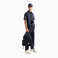 Футболка-поло Armani Exchange з принтом 1159832290 (Синій M)