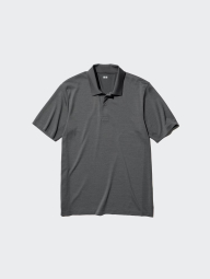 Футболка-поло UNIQLO с технологией DRY-EX 1159832698 (Серый L)