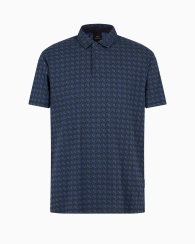 Футболка-поло Armani Exchange 1159833997 (Синій L)