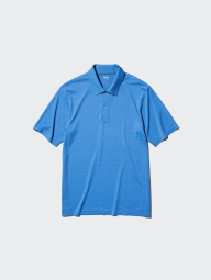 Футболка-поло UNIQLO с технологией DRY-EX 1159834083 (Голубой XL)