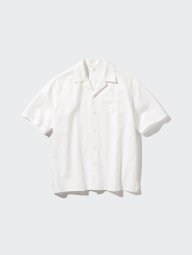 Рубашка с коротким рукавом UNIQLO 1159834331 (Белый L)
