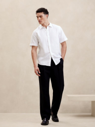 Рубашка с коротким рукавом Banana Republic 1159834791 (Белый XL)