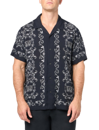 Мужская тенниска GUESS с принтом 1159837511 (Черный XL)