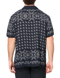 Мужская тенниска GUESS с принтом 1159837511 (Черный XL)