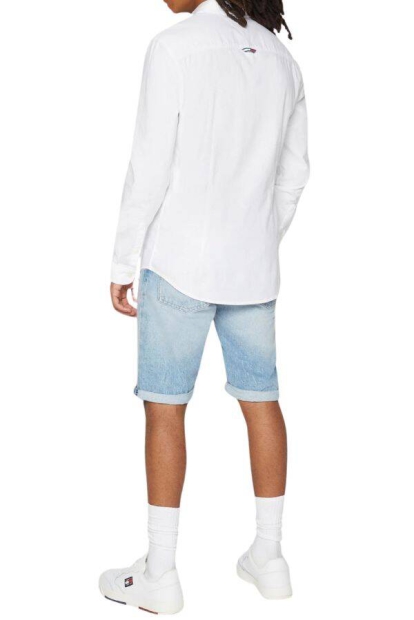 Чоловічі сорочки Tommy Hilfiger Tommy Jeans з логотипом 1159809520 (Білий, XXL)