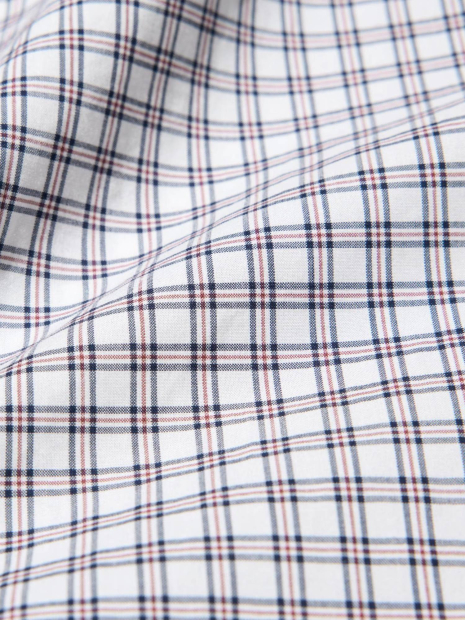 Стильна сорочка у клітинку UNIQLO 1159834881 (Білий M)