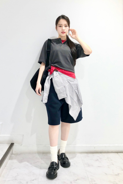 Стильна сорочка у клітинку UNIQLO 1159834881 (Білий M)