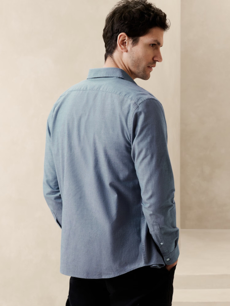 Мужская рубашка Banana Republic 1159837671 (Синий XL)