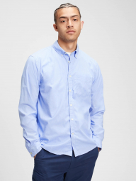 Классическая мужская рубашка GAP art360513 (Голубой, размер M)
