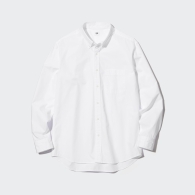 Рубашка UNIQLO 1159781842 (Белый, M)