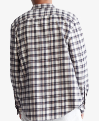 Мужская фланелевая рубашка Calvin Klein 1159783816 (Серый, XL)