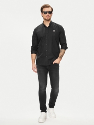 Мужская рубашка Karl Lagerfeld Paris с логотипом 1159808951 (Черный, XL)