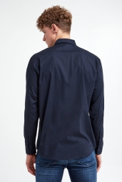 Мужская рубашка Karl Lagerfeld Paris с логотипом 1159808960 (Синий, XXL)