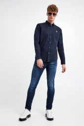 Чоловічі сорочки Karl Lagerfeld Paris з логотипом 1159808957 (Білий/синій, XL)