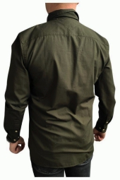 Мужская рубашка Tommy Hilfiger с логотипом 1159809526 (Зеленый, M)