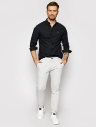 Мужская рубашка Tommy Hilfiger Tommy Jeans с логотипом 1159809539 (Черный, XL)