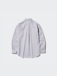 Стильна сорочка у клітинку UNIQLO 1159834881 (Білий M)