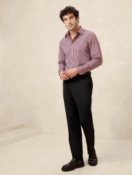 Мужская рубашка  Banana Republic 1159837354 (Бордовый L)
