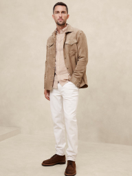Мужская рубашка  Banana Republic 1159837376 (Бежевый XL)