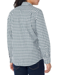 Мужская рубашка GAP в клетку 1159837544 (Зеленый XXL)