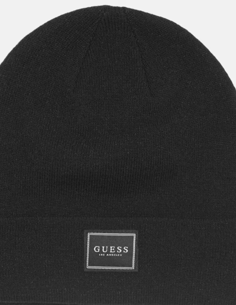 В'язана шапка-біні Guess 1159816723  (Чорний One size)