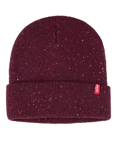 В'язана шапка Levi's з логотипом 1159820824 (Бордовий One size)