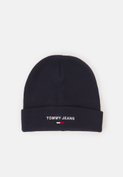 Шапка-бини с логотипом Tommy Jeans 1159772860 (Синий, One size)