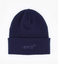 Шапка Levi's с логотипом 1159775028 (Синий, One size)