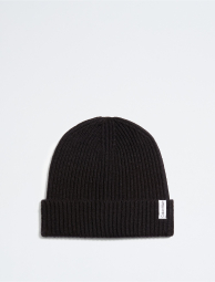 Вязаная шапка-бини Calvin Klein 1159776005 (Черный, One size)
