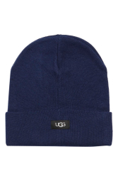 Шапка-бини UGG с логотипом 1159779780 (Синий, One size)