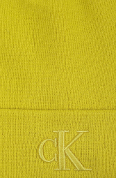 Теплая шапка Calvin Klein с логотипом 1159782733 (Желтый, One size)