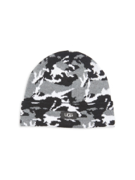 Шапка-бини UGG с логотипом 1159782790 (Серый, One size)