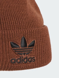 В'язана шапка-біні Adidas з логотипом 1159823361 (Коричневий One size)