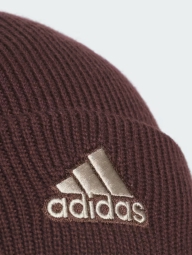 В'язана шапка-біні Adidas з логотипом 1159823370 (Коричневий One size)