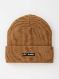 Вязаная шапка бини Columbia с логотипом 1159832986 (Коричневый One size)