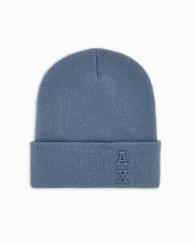 Стильная шапка-бини Armani Exchange 1159836196 (Синий One size)