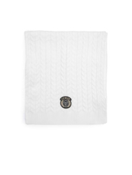Вязаный шарф Guess с логотипом 1159791506 (Белый, One size)