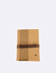 Вязаный мягкий шарф Calvin Klein 1159799621 (Коричневый, One size)