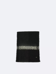 Вязаный мягкий шарф Calvin Klein 1159799622 (Черный, One size)