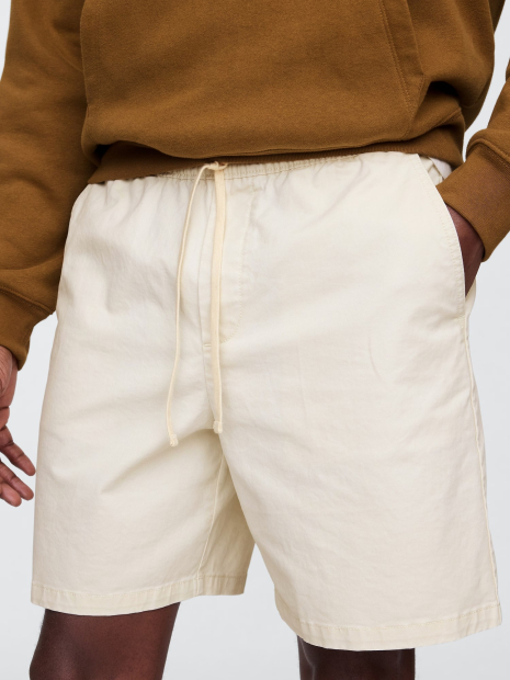 Мужские шорты GAP на завязках 1159836543 (Молочный XXL)