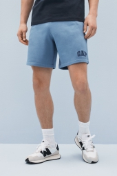 Стильные мужские шорты GAP на флисе 1159792969 (Синий, XL)