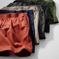 Мужские легкие шорты UNIQLO Dry Stretch 1159799165 (Зеленый, S)