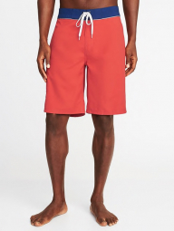 Красные мужские пляжные шорты Old Navy бермуды art586465 (размер 44)