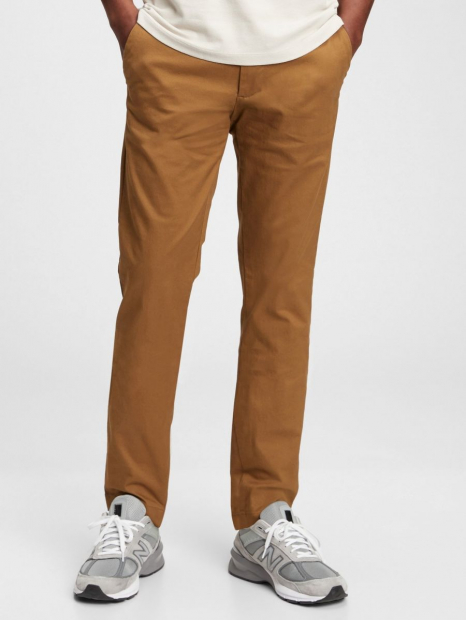 Мужские брюки GAP Flex легкие штаны 1159761704 (Коричневый, 29)