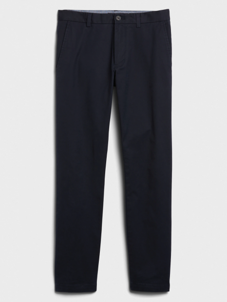 Брюки-чинос BANANA REPUBLIC узкие штаны 1159762711 (Синий, 33W 32L)