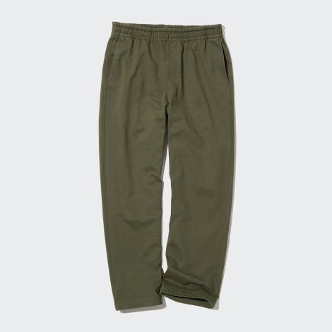 Стильные штаны UNIQLO 1159784485 (Зеленый, M)