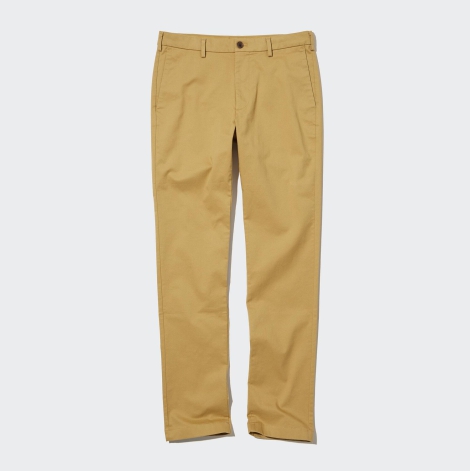 Мужские брюки UNIQLO штаны 1159792338 (Желтый, 31W 32L)