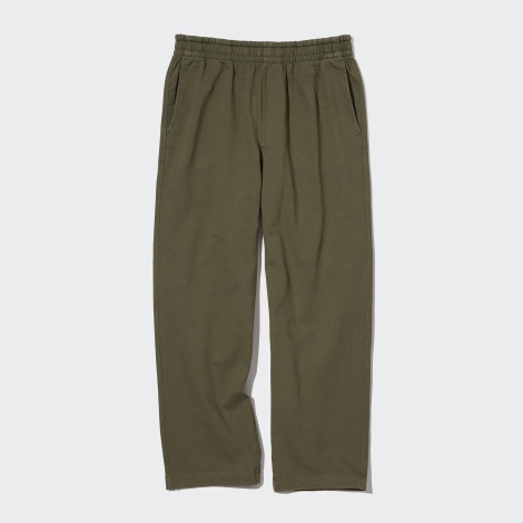 Стильные штаны UNIQLO 1159797476 (Зеленый, M)