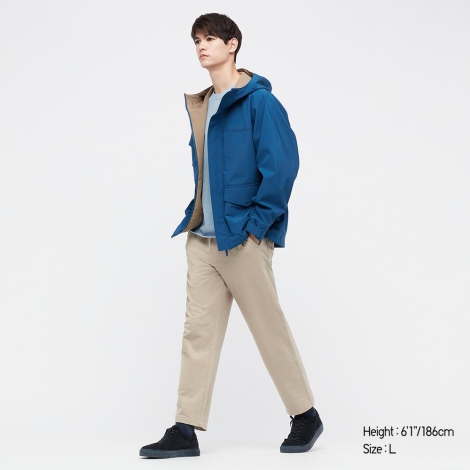 Стильні штани UNIQLO 1159799813 (Бежевий, S)