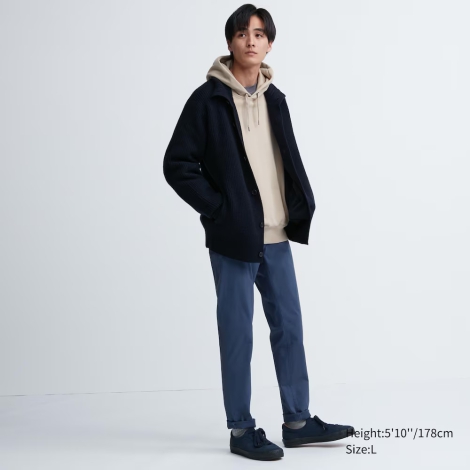 Ультраэластичные джинсы скинни UNIQLO штаны 1159807630 (Синий, S)